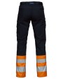 Broeken PROJOB 6523 SIGNALISATIEBROEK MET KNIEZAKKEN EN ISO 20471 KLASSE 1 voor bedrukking &amp; borduring