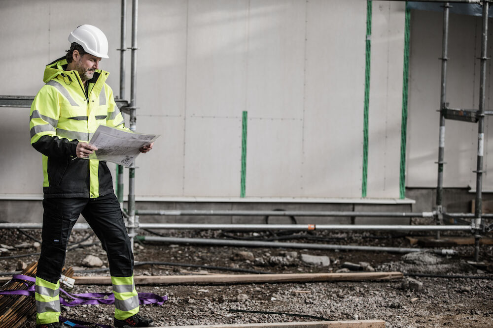 Pantalons personnalisable PROJOB 6523 PANTALON POLYCOTON - EN ISO 20471 CLASSE 1