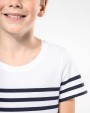 T-shirts KARIBAN Matrozenshirt ronde hals Bio kind voor bedrukking &amp; borduring