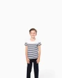 T-Shirts personnalisable KARIBAN T-shirt marin col rond Bio enfant