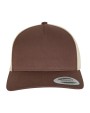 FLEXFIT Zweifarbige Retro-Trucker-Mütze Kappen personalisierbar