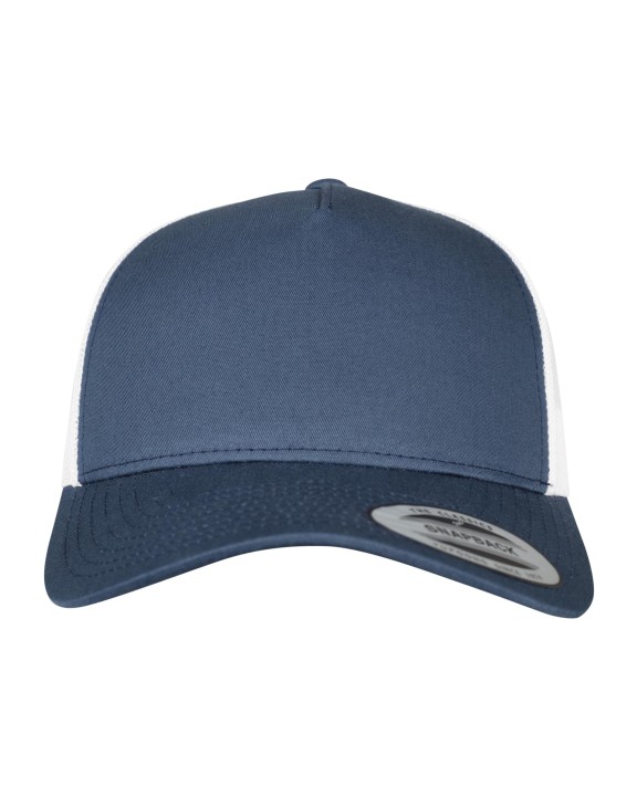Petjes FLEXFIT Retro truckerpet in twee kleuren voor bedrukking &amp; borduring