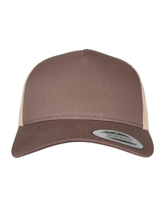Petjes FLEXFIT Retro truckerpet in twee kleuren voor bedrukking &amp; borduring