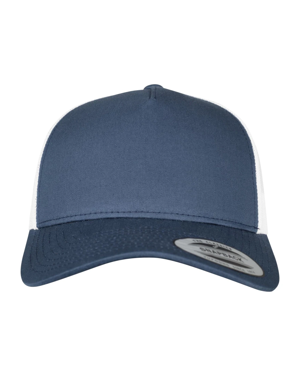 FLEXFIT Zweifarbige Retro-Trucker-Mütze Kappen personalisierbar