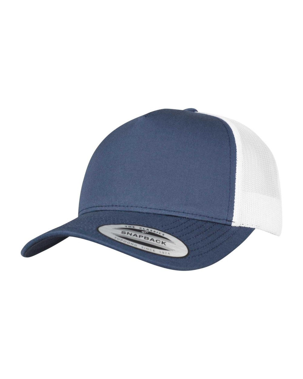 FLEXFIT Zweifarbige Retro-Trucker-Mütze Kappen personalisierbar