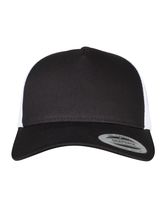 Petjes FLEXFIT Retro truckerpet in twee kleuren voor bedrukking &amp; borduring