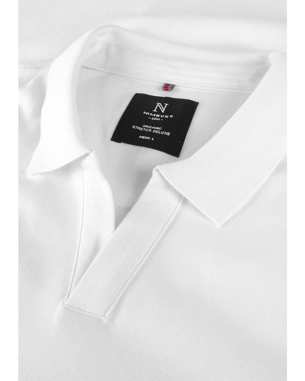 Polos personnalisable NIMBUS Harvard à col en v - polo luxueux extensible
