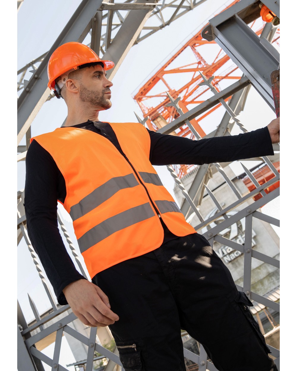 PRINTWEAR Safety Vest EN ISO 20471 Warnwesten personalisierbar