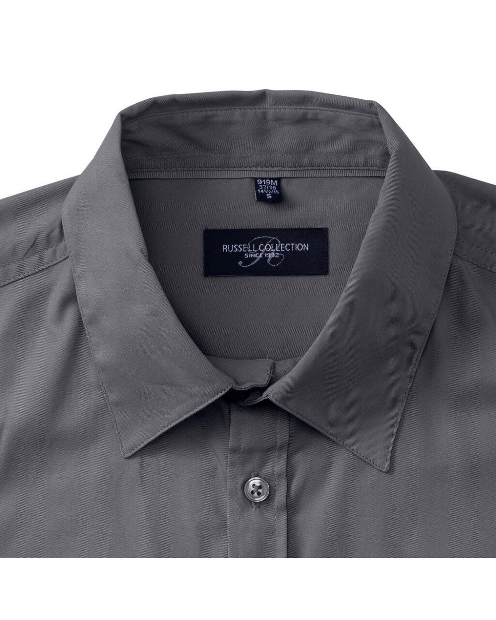 RUSSELL Men's Roll Sleeve Shirt Hemden personalisierbar