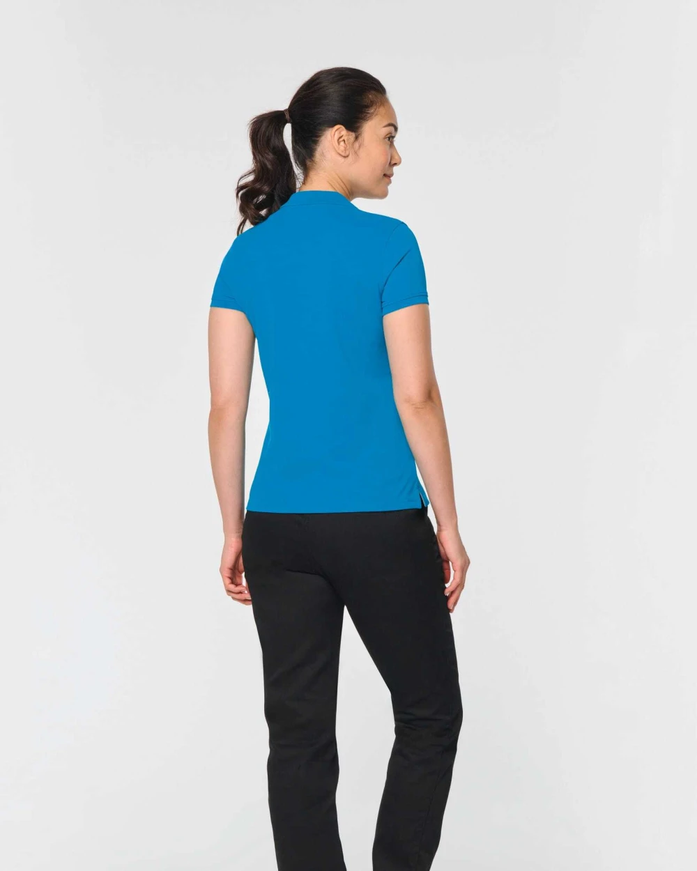 WK. DESIGNED TO WORK Kurzarm-Polohemd für Damen Poloshirts personalisierbar