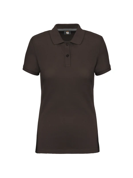 WK. DESIGNED TO WORK Polo manches courtes femme /api/colors/b1e9730e-2307-4dc6-a97e-0dcccdb1ecfa personnalisable