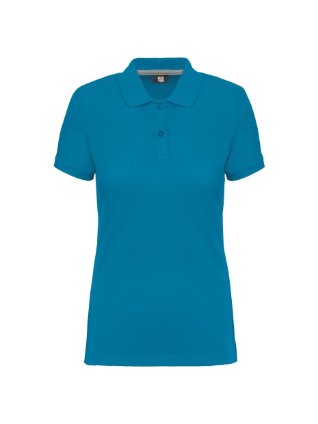 WK. DESIGNED TO WORK Polo manches courtes femme /api/colors/3848809b-00f3-4a7f-8b57-fc0187a98ade personnalisable
