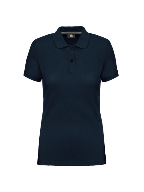 WK. DESIGNED TO WORK Polo manches courtes femme /api/colors/b68891a9-1d28-4f7a-8deb-775c45027afd personnalisable