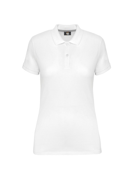 WK. DESIGNED TO WORK Polo manches courtes femme /api/colors/7a92cd2d-10d2-40b4-928b-296bb7487506 personnalisable