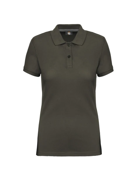 WK. DESIGNED TO WORK Polo manches courtes femme /api/colors/7d4189a1-61a3-430b-83e5-a3a6fe159806 personnalisable