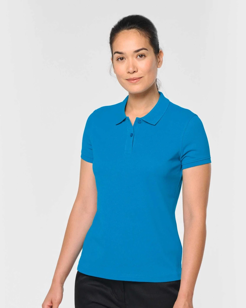 WK. DESIGNED TO WORK Kurzarm-Polohemd für Damen Poloshirts personalisierbar