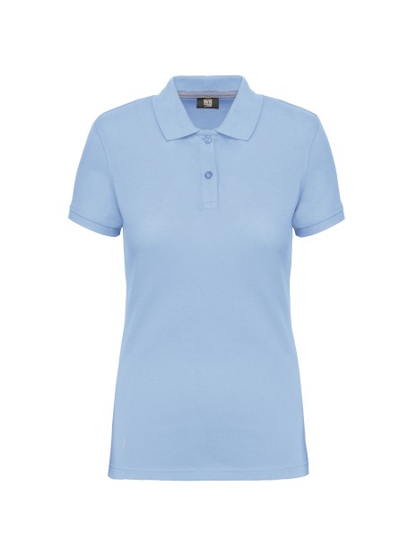WK. DESIGNED TO WORK Polo manches courtes femme /api/colors/549fa598-8d61-4fa2-82ad-90f4d2ec39ab personnalisable