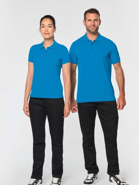 Polos à personnaliser WK. DESIGNED TO WORK Polo manches courtes femme 