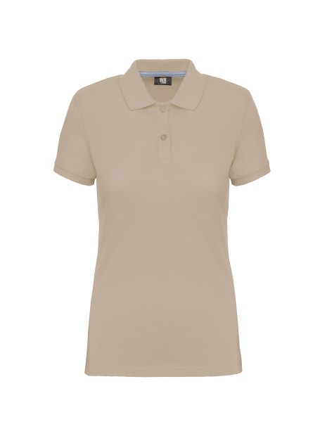 WK. DESIGNED TO WORK Polo manches courtes femme /api/colors/1d539d1a-76f0-4132-93c4-8034fe18b1e9 personnalisable