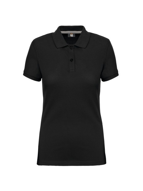 WK. DESIGNED TO WORK Polo manches courtes femme /api/colors/b9fdad4a-5e94-45cb-8c03-c08b349b28c3 personnalisable