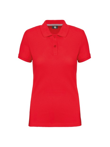 WK. DESIGNED TO WORK Polo manches courtes femme /api/colors/c953313a-9c9d-493b-934e-ddcf8fada2ae personnalisable
