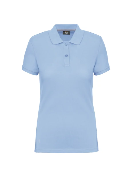 WK. DESIGNED TO WORK Polo manches courtes femme /api/colors/549fa598-8d61-4fa2-82ad-90f4d2ec39ab personnalisable