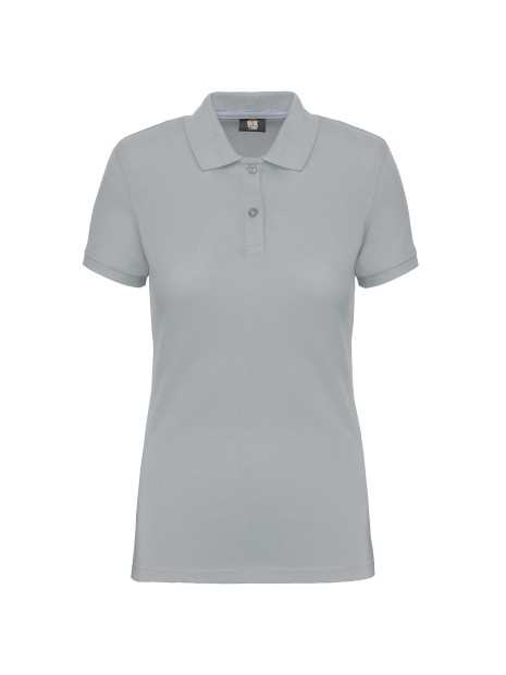 WK. DESIGNED TO WORK Polo manches courtes femme /api/colors/b8c3da1f-f409-43cb-b759-5e63471e125b personnalisable