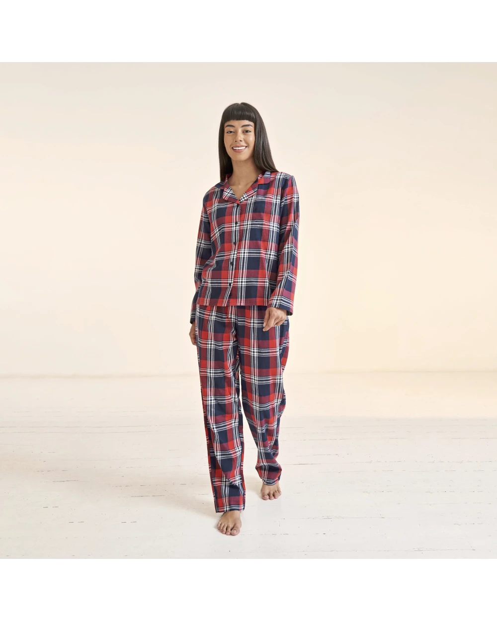 Pantalons personnalisable SKINNIFIT Women´s Tartan Lounge Set
