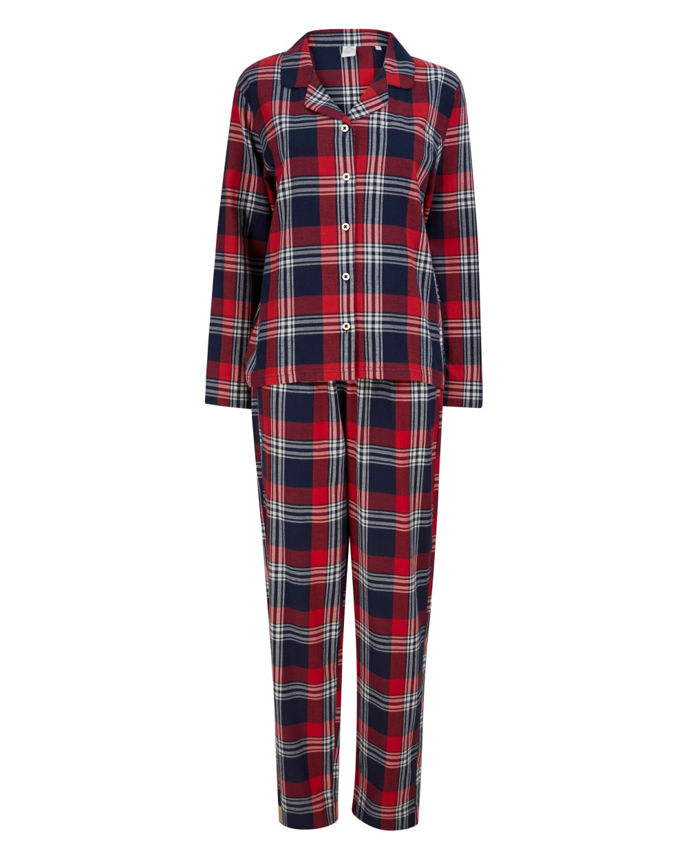 SKINNIFIT Women´s Tartan Lounge Set Hosen personalisierbar