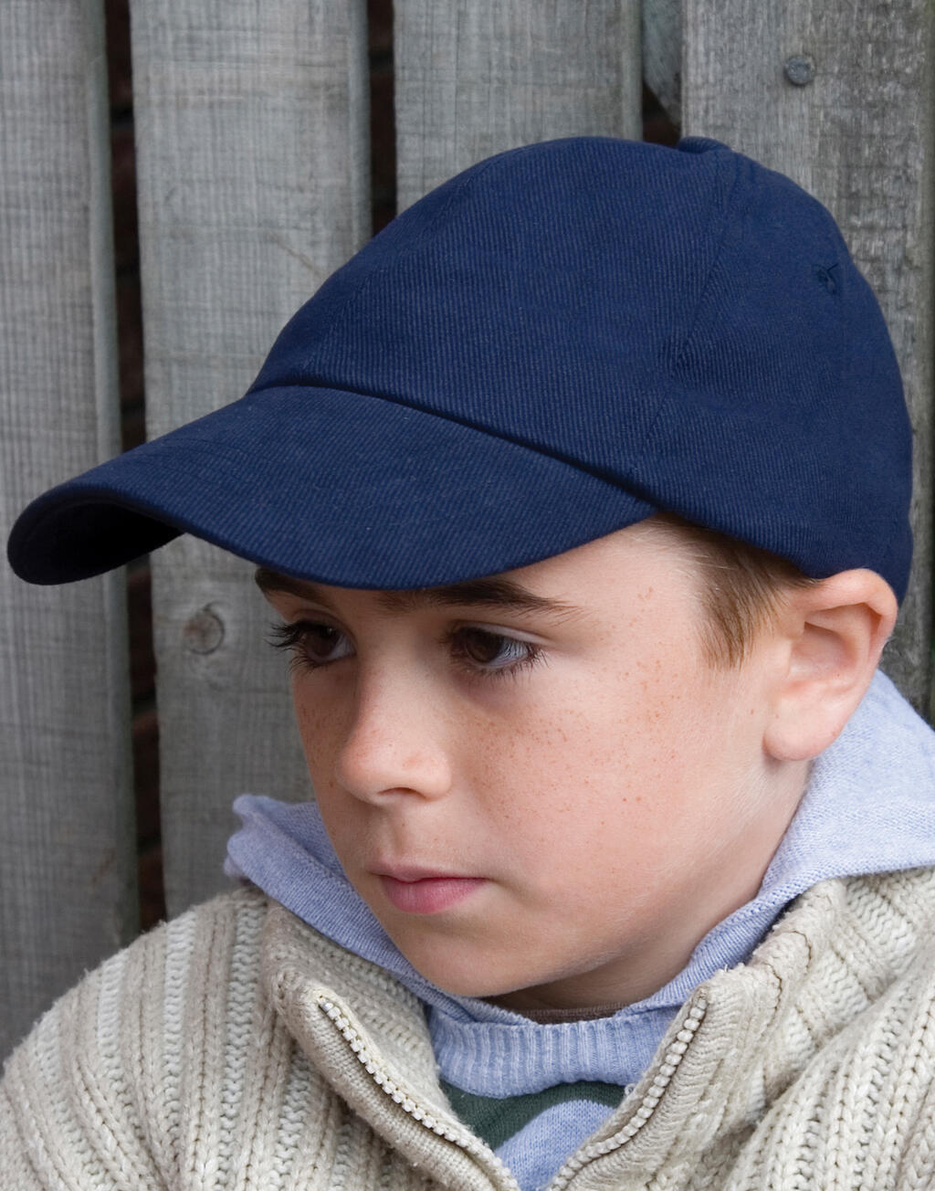 RESULT Junior Brushed Cotton Cap Kappen personalisierbar