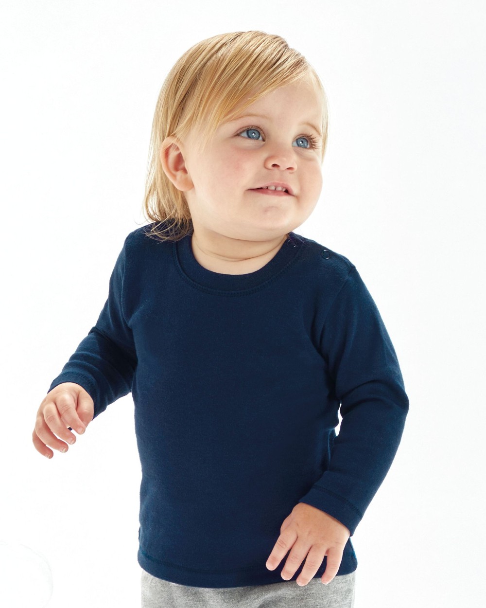 Baby artikelen BABYBUGZ BABY LONG SLEEVE T voor bedrukking &amp; borduring
