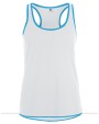T-shirts STARWORLD Women`s Contrast Sports Vest voor bedrukking &amp; borduring