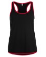 T-shirts STARWORLD Women`s Contrast Sports Vest voor bedrukking &amp; borduring
