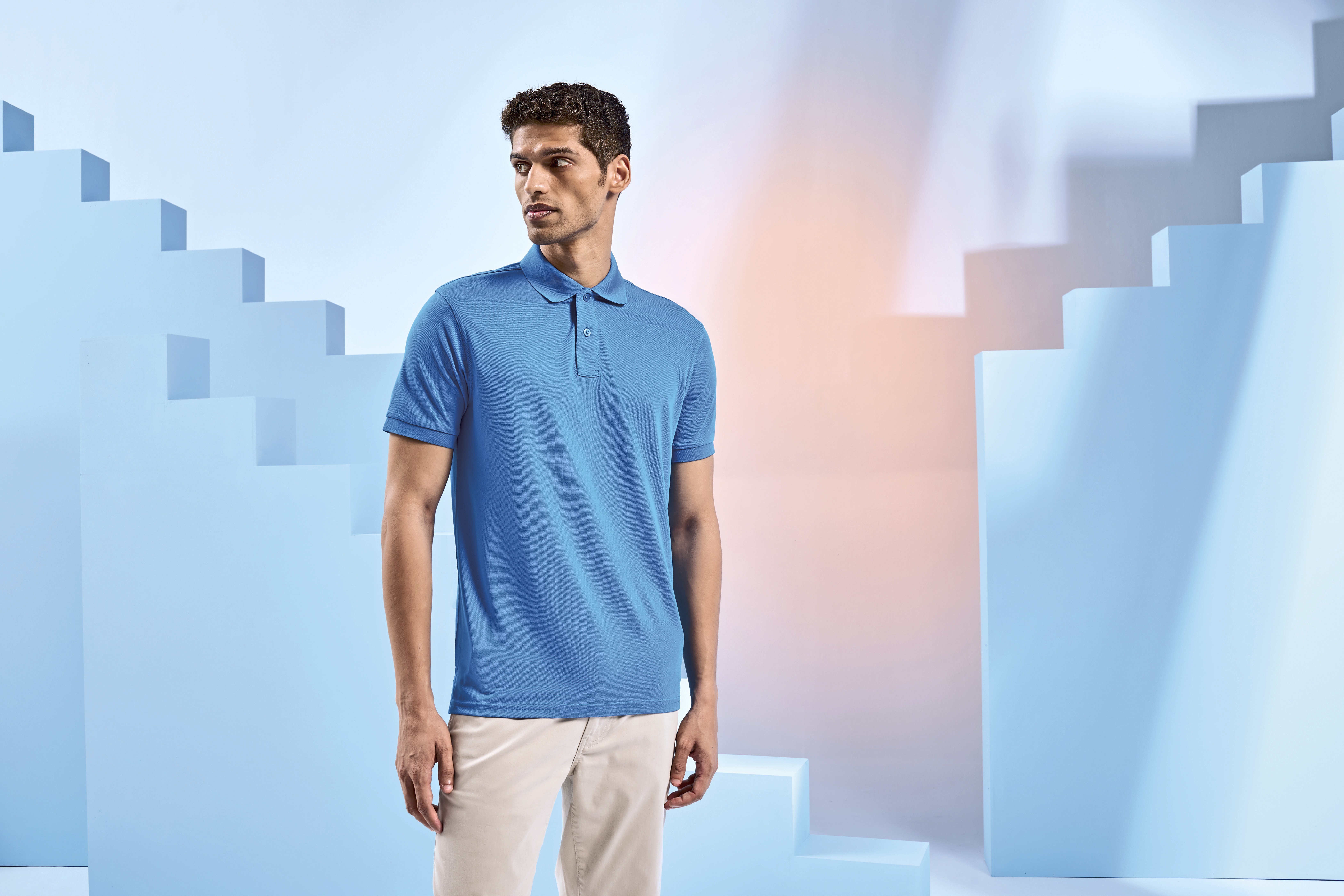 Polos personnalisable ASQUITH & FOX Men´s Recycled Polyester Performance Polo