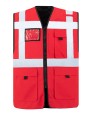 KORNTEX PADDED COMFORT EXECUTIVE SAFETY VEST "WISMAR" Warnwesten personalisierbar