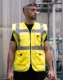 Fluo vestjes KORNTEX PADDED COMFORT EXECUTIVE SAFETY VEST "WISMAR" voor bedrukking &amp; borduring