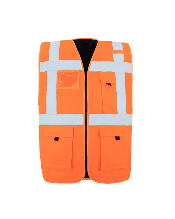 Gilets de sécurité personnalisable KORNTEX PADDED COMFORT EXECUTIVE SAFETY VEST "WISMAR"