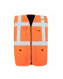 Gilets de sécurité personnalisable KORNTEX PADDED COMFORT EXECUTIVE SAFETY VEST "WISMAR"