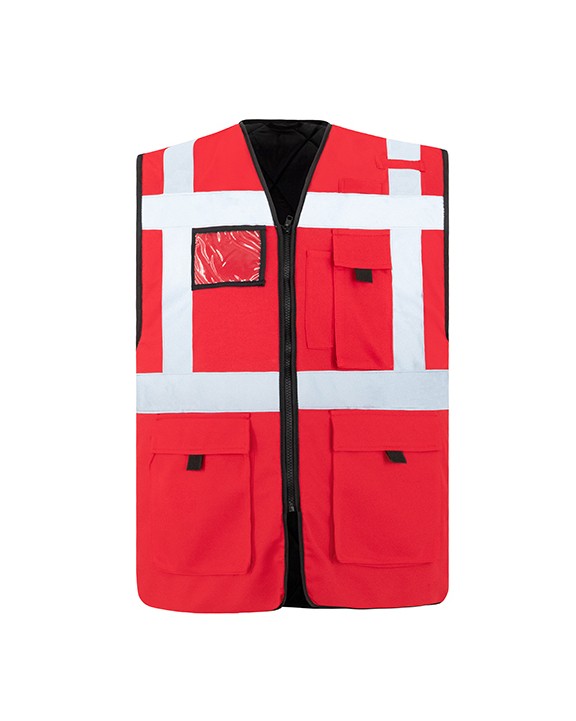 Gilets de sécurité personnalisable KORNTEX PADDED COMFORT EXECUTIVE SAFETY VEST "WISMAR"