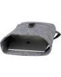 L-MERCH Felt Roll-Top Bike Backpack Taschen personalisierbar