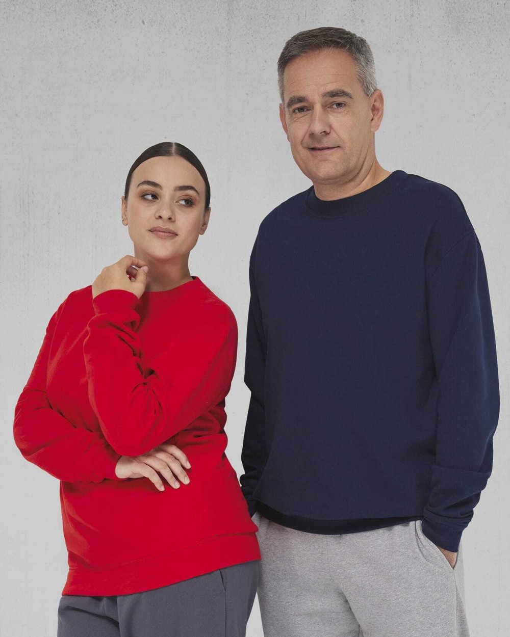 B&C Sweatshirt mit Rundhalsausschnitt ID.222 Sweatshirts personalisierbar