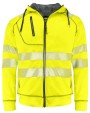 PROJOB 6130 KAPUZENJACKE EN ISO 20471 Klasse 3/2 Sweatshirts personalisierbar