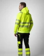 Sweaters & hoodies PROJOB 6130 SIGNALISATIEHOODIE GEVOERD EN ISO 20471 KLASSE 3/2 voor bedrukking &amp; borduring