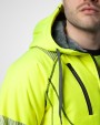 PROJOB 6130 KAPUZENJACKE EN ISO 20471 Klasse 3/2 Sweatshirts personalisierbar