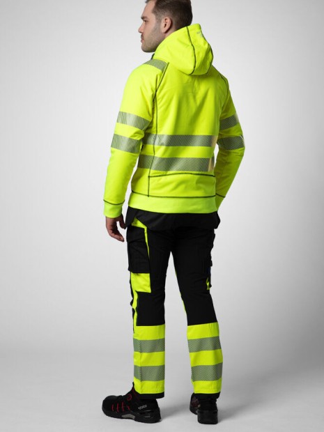 Sweat-shirts à personnaliser PROJOB 6130 SWEATSHIRT CAPUCHE - EN ISO 20471 CLASSE 3 