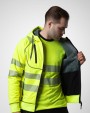 Sweaters & hoodies PROJOB 6130 SIGNALISATIEHOODIE GEVOERD EN ISO 20471 KLASSE 3/2 voor bedrukking &amp; borduring