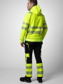Sweat-shirts à personnaliser PROJOB 6130 SWEATSHIRT CAPUCHE - EN ISO 20471 CLASSE 3 