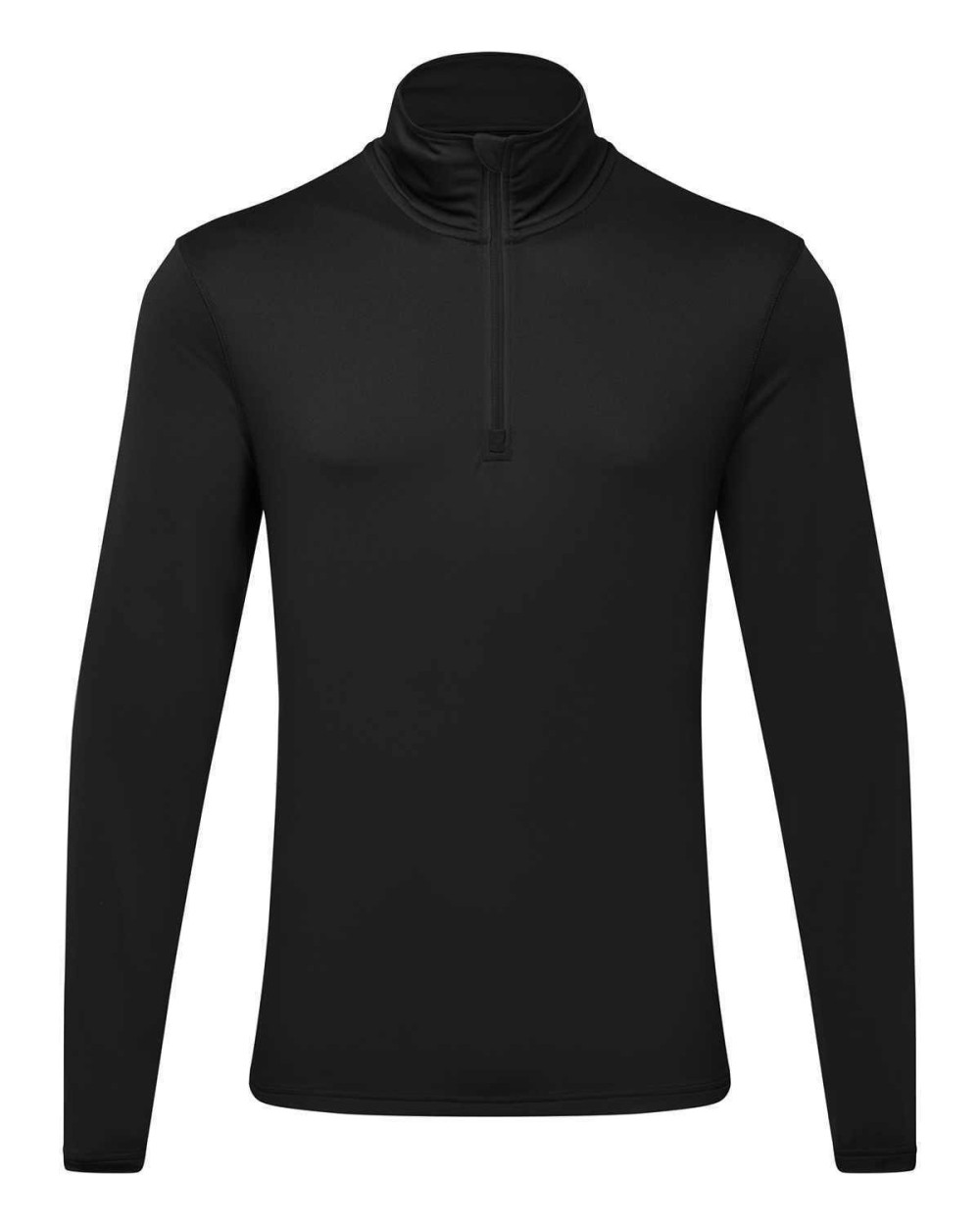 TRIDRI TriDri® recycled long sleeve brushed back ¼ zip top T-Shirts personalisierbar