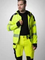 Sweat-shirts à personnaliser PROJOB 6110 SWEATSHIRT FULL ZIP CAPUCHE - EN ISO 20471 CLASSE 3/2 