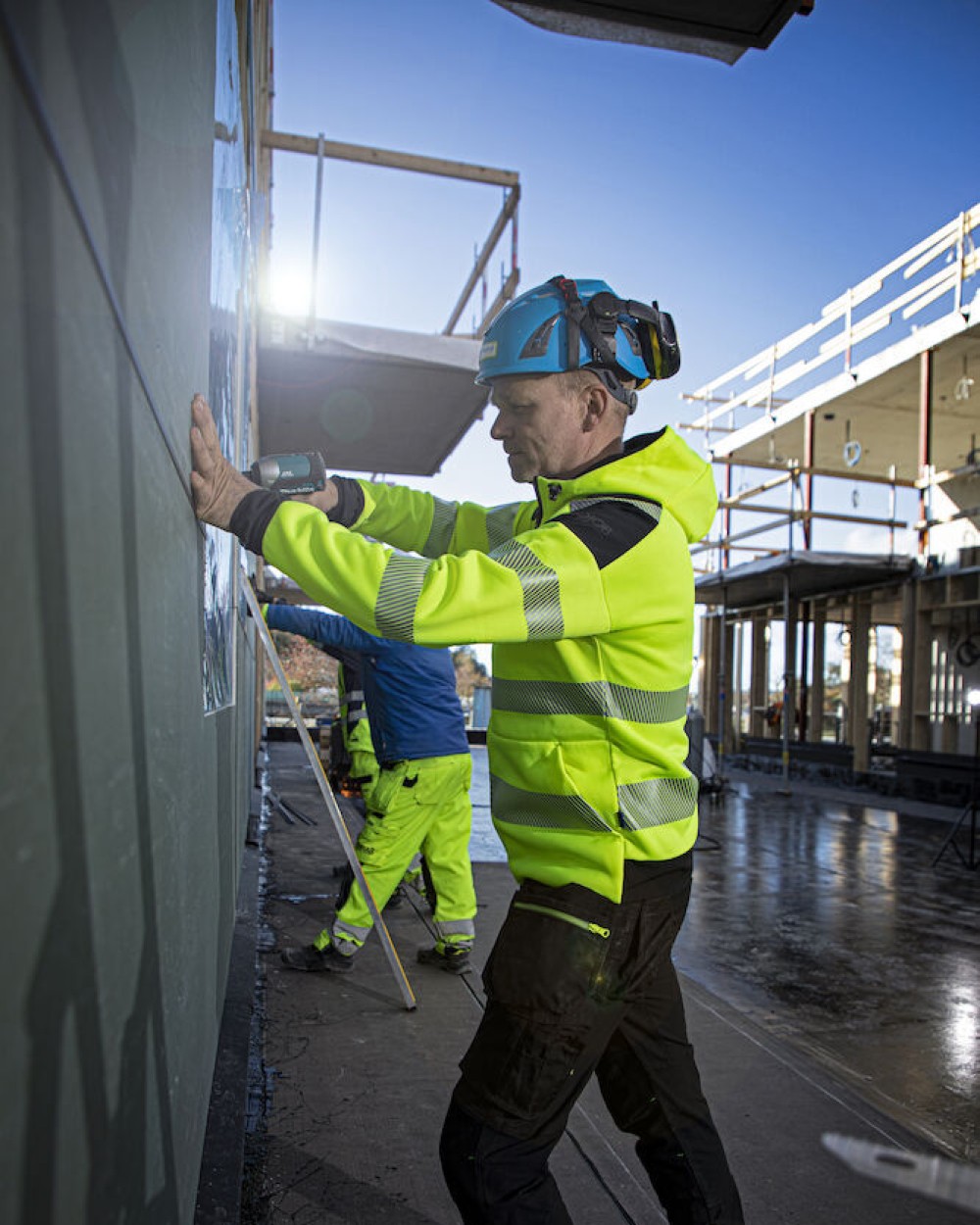 PROJOB 6110 Kapuzenjacke EN ISO 20471 Klasse 3/2 Sweatshirts personalisierbar